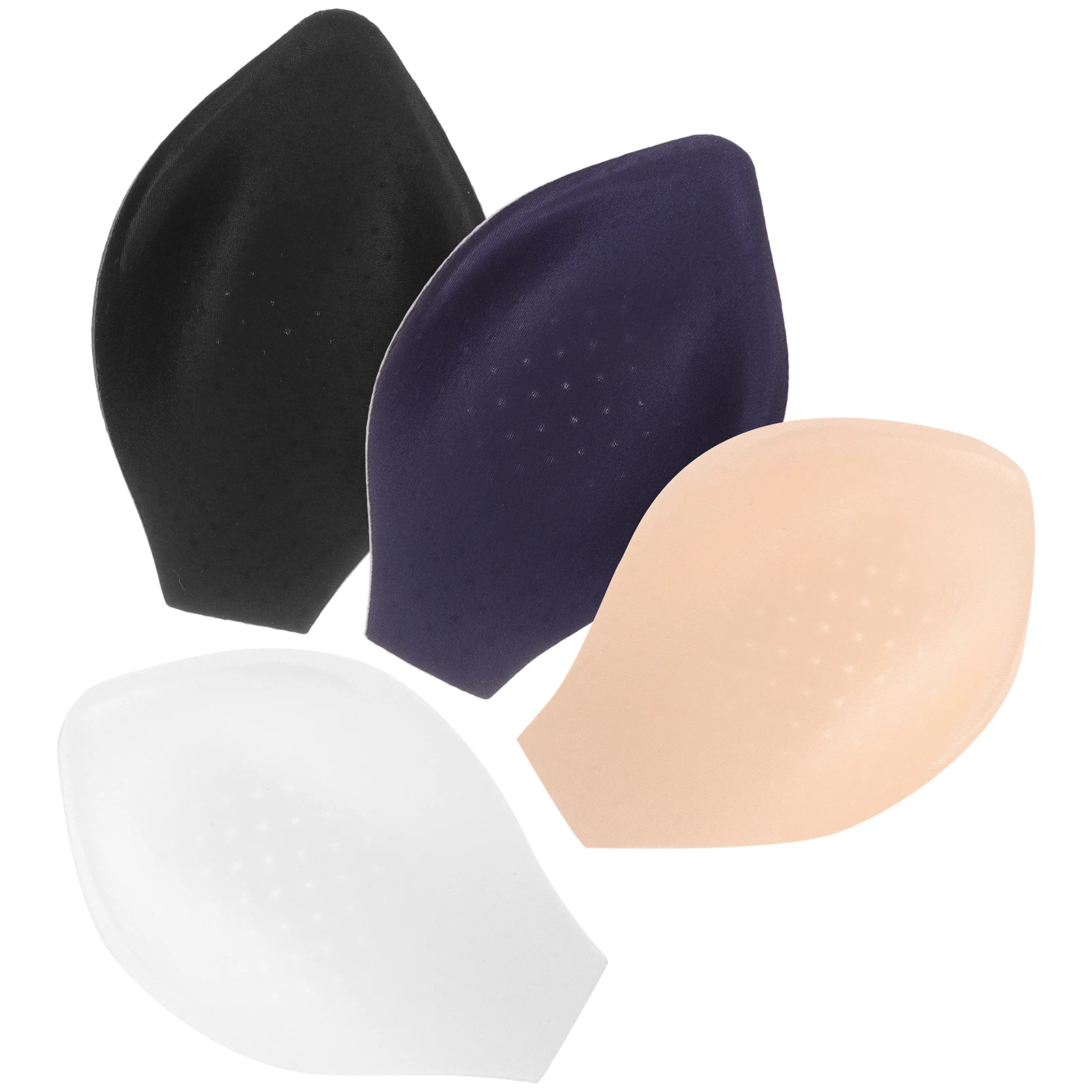 

4pcs Front Sponge Pad U Shape Cup Warm Breathable Shaping Holes Protector Set Swimwear Enhancing Enlarging
