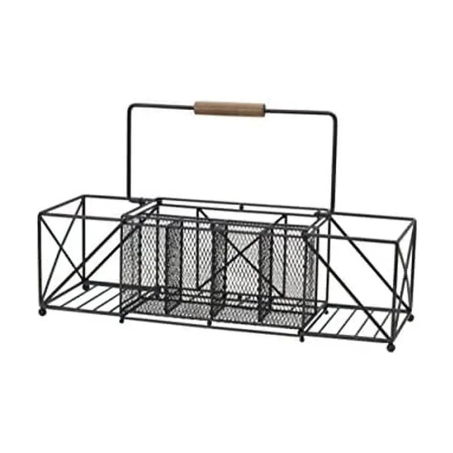 

Подставка для салфеток Baler Plate, большая, античный черный цвет