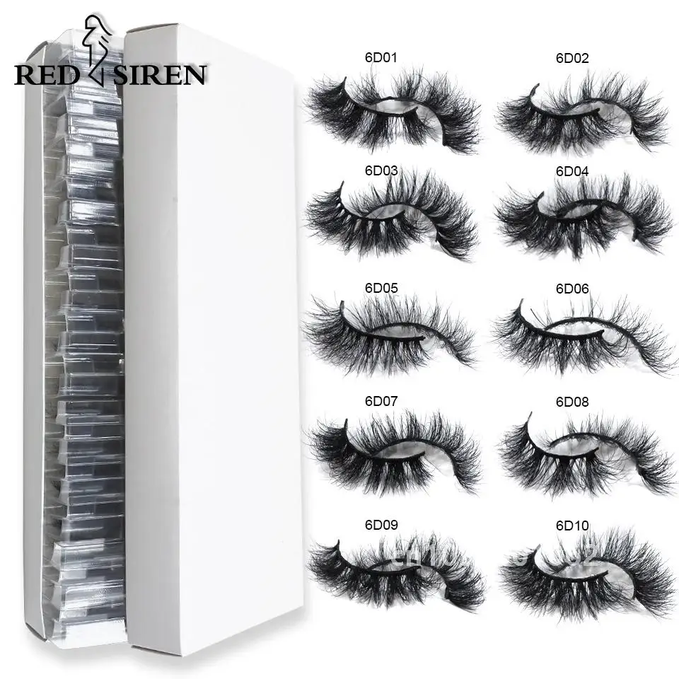 Wholesale Lashes 30/50/100 Pairs Mink Mink Natural Fluffy Eyelashes Makeup Lashes