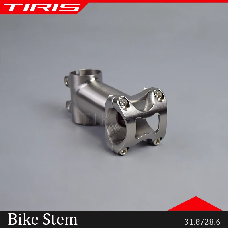 

TIRIS-BL11 Stem for Bike Accessories,Bicycle Parts,Custom Angle 5 °,Length 50-120mm, calmp31.8,steer tube28.6