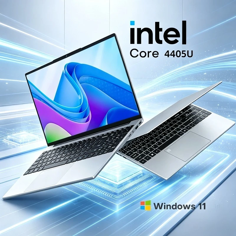 2026 14.1" Laptop Computer Intel Core 4405U Windows 11 Pro Laptops Gaming HD RAM 16GB SSD 1TB Portable Notebook PC