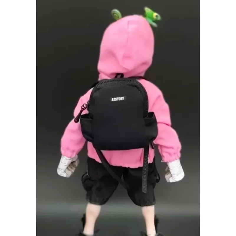 Mochila de Ombro Masculina em Escala 1/12 para Soldado, Modelo Compatível com Bonecos de Ação Notaman 02w de 6 Polegadas, Acessório Militar