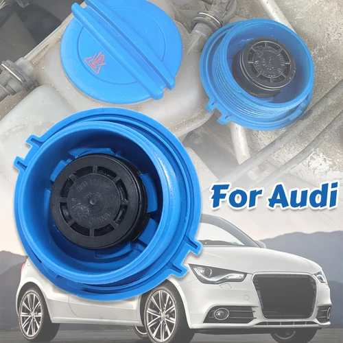 Reemplazo de tapa de tanque de expansión para Audi A1 A3 A4 A5 A6 A7 Q5 TT, tapa de recuperación de refrigerante de motor, cubierta de radiador de depósito de botella de sellado
