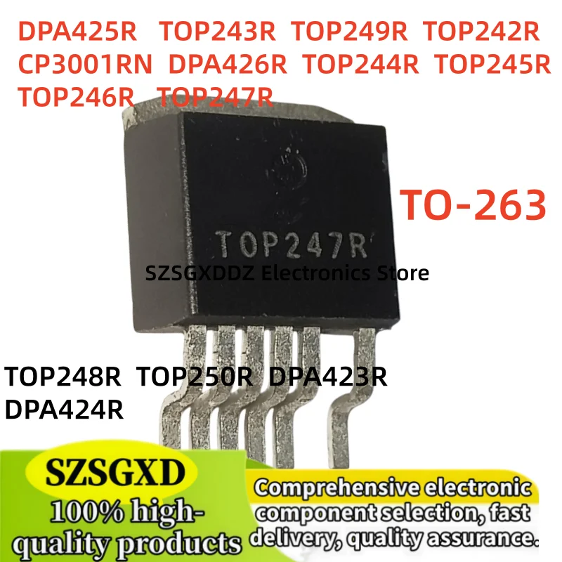 10-20Uds new TOP242R TOP243R TOP244R TOP245R TOP246R TOP247R TOP248R TOP249R TOP250R DPA423R DPA424R DPA426R CP3001RN DPA425R