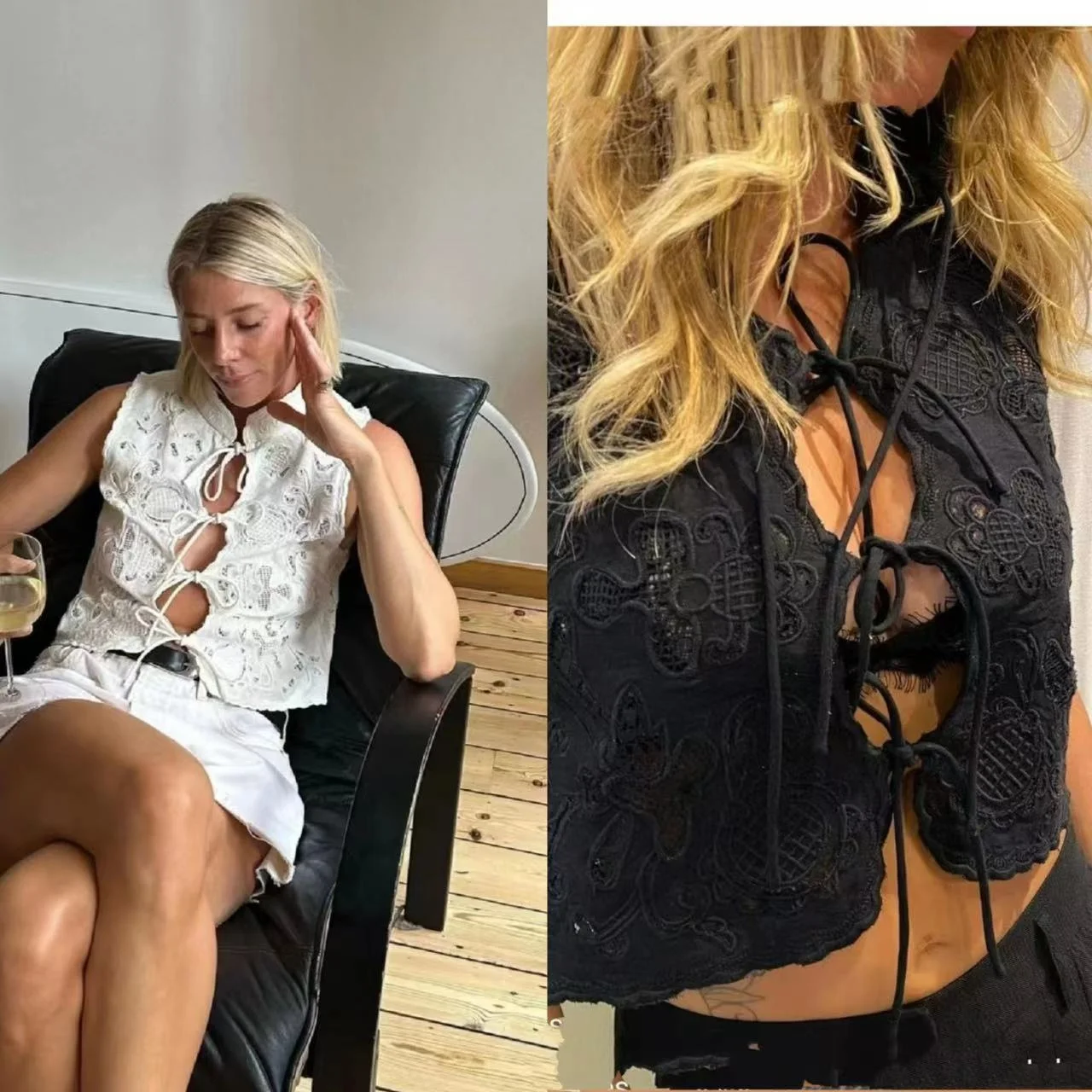 

Новый женский жилет в китайском стиле из смесовой хлопковой ткани, с вышивкой и поясом, весна 2024