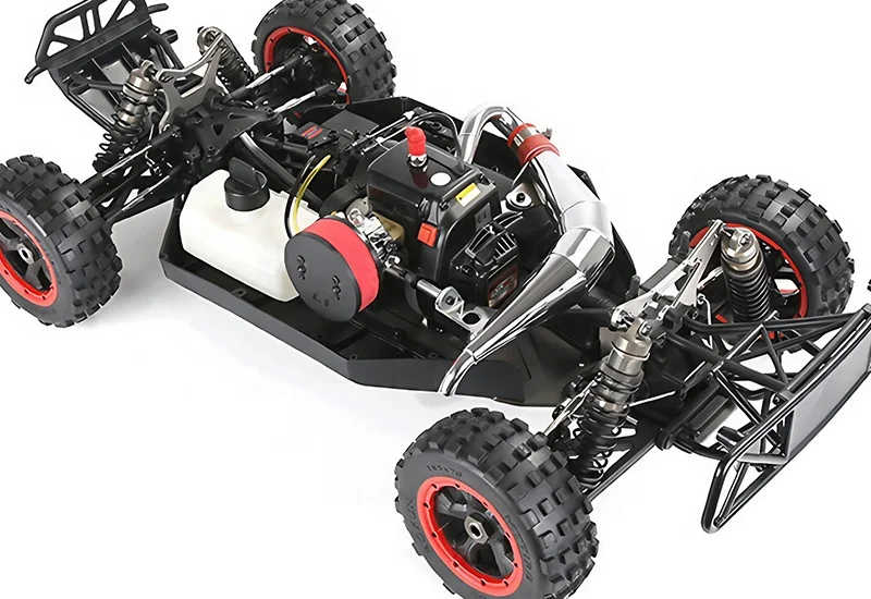 ROFUN WLT 2024 4WD CNC هيكل معدني معدني RTR بنزين يعمل بالطاقة 36CC محرك 2.4Ghz التحكم عن بعد نيترو غاز مركبة يتم التحكم بها عن بُعد 1:5 #2