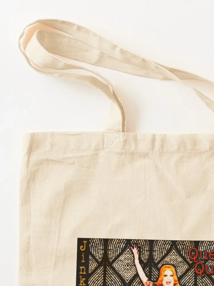 Jinkx Monsoon: Queen of Queens Tote Bag large tote bag canvas tote bag reusable grocery bags shopping logo