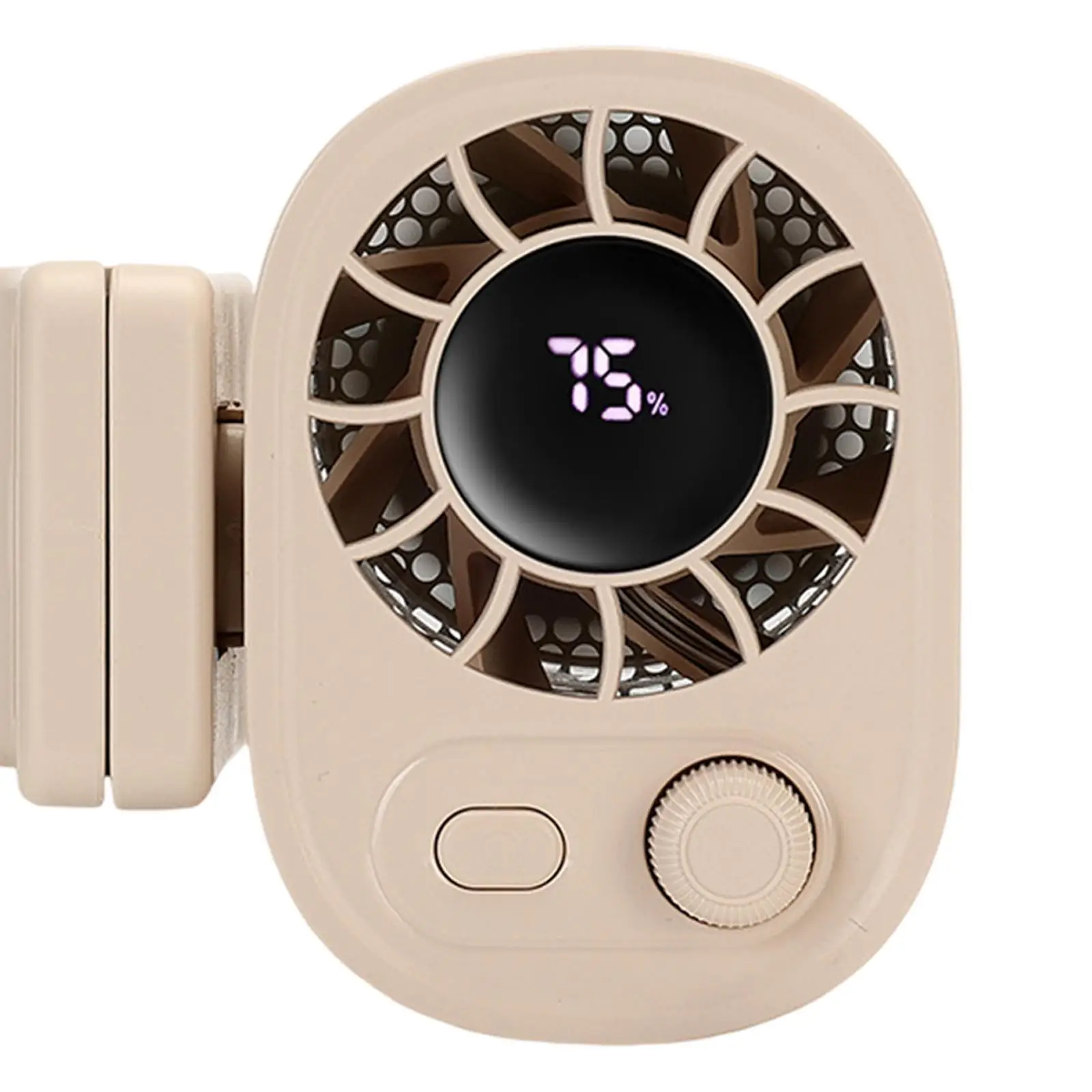 Portable Waist Fan Practical Convenient Multifunctional Wearable Personal Cool Clip Fan for Men Women Home Office Farm Indoor