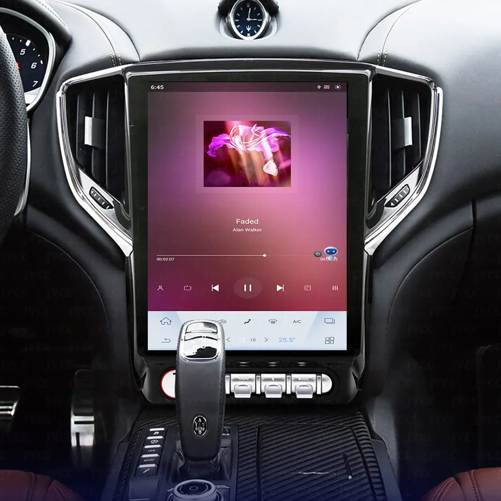 Android 13 Car Multimedia Audio Radio Stereo For Maserati Ghibli 2014 2015 2016 2017-2019 Carplay GPS Navigation Vertical Player