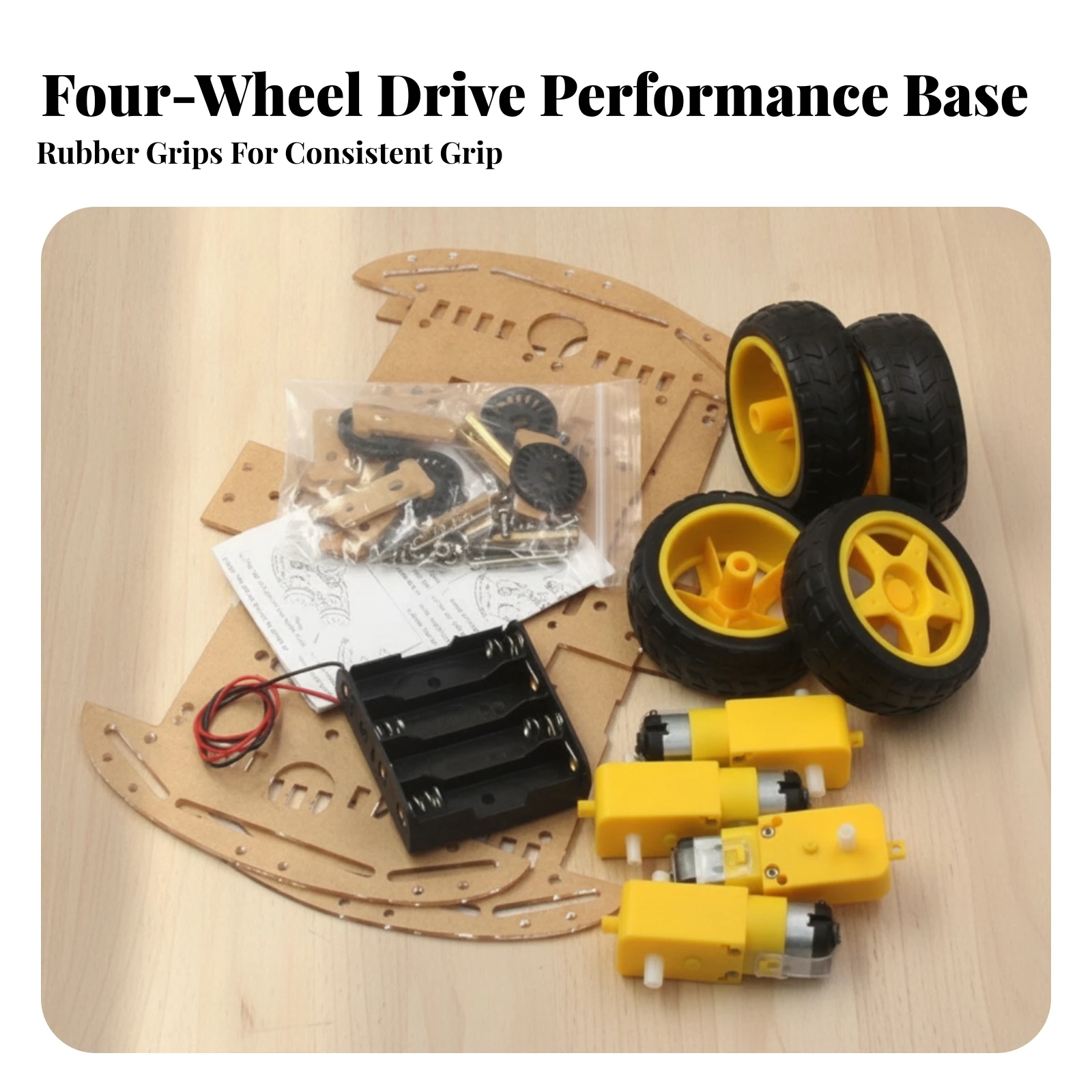 4WD Robot Intelligent Vehicle - Robot Car Kit review and price