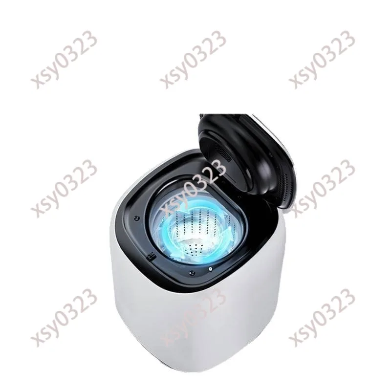 Mini Fully Automatic Washing Machine, All-in-one Wash Dry Sterilizer for Underwear Socks Household Use