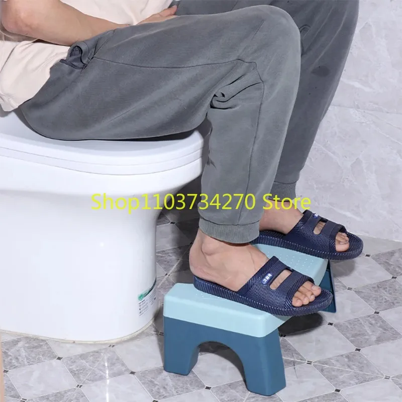 New Collapsible Toilet Squatty Step Stool Child Chair Foot Seat Rest Bathroom Potty Squat Aid Helper Anti-slip Heightened Tools