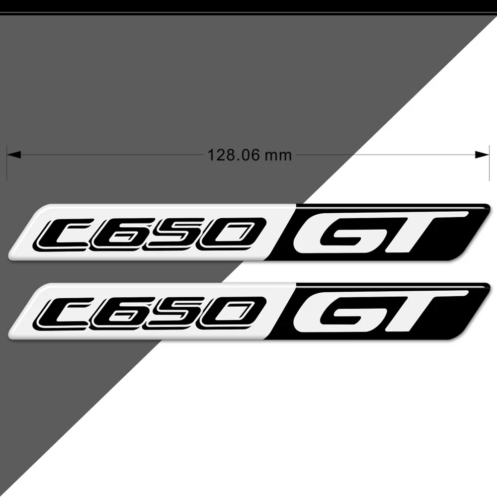 Pegatinas de carenado para ruedas de tanque de combustible de motocicleta, calcomanías para BMW C650GT C 650 C650 GT, emblema de Scooter deportivo, insignia con logotipo