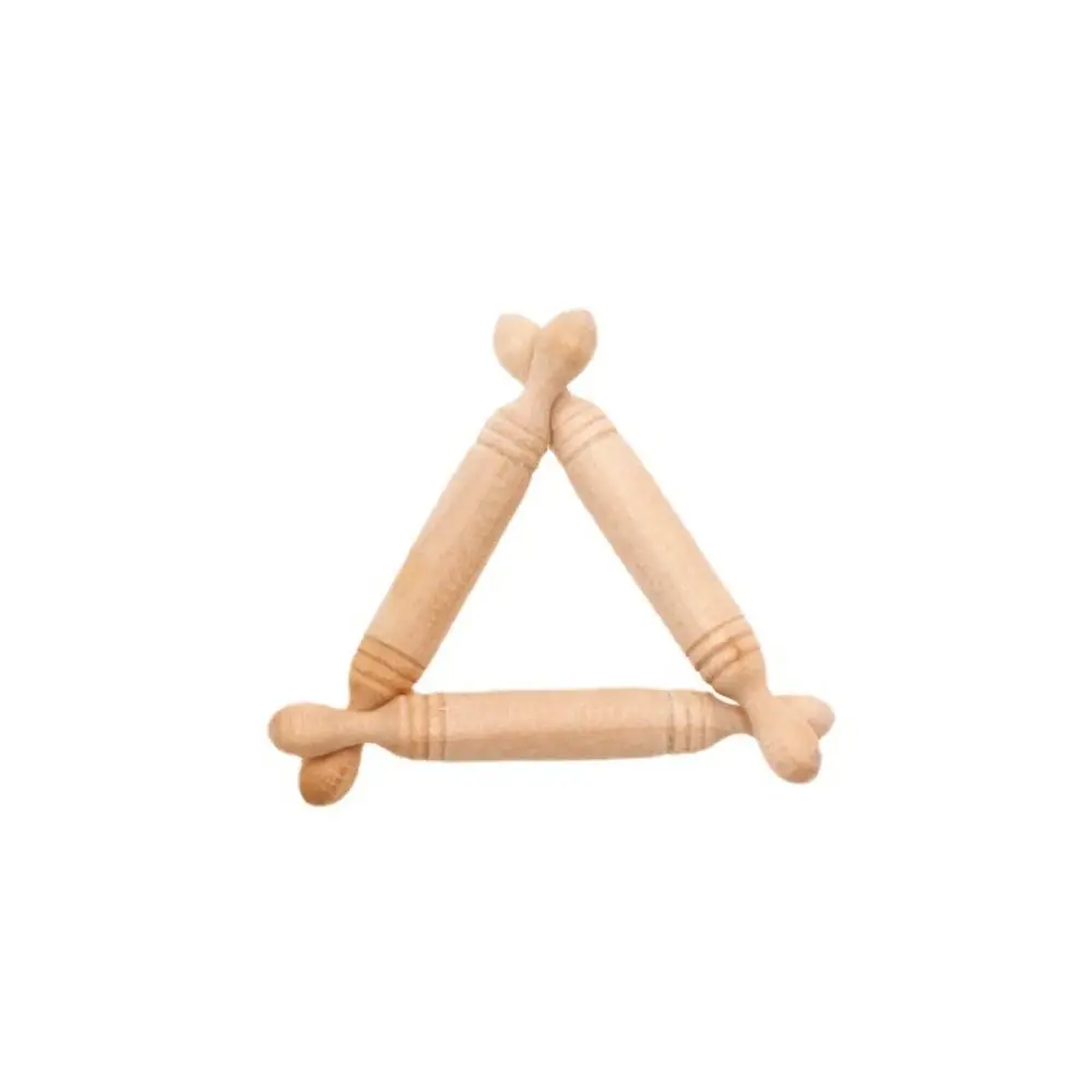 10pcs Handmade Doll House Wooden Rolling Pin Mini Wooden Small Dough Rolling Pin 1:12 Simulation Kitchen Accessories