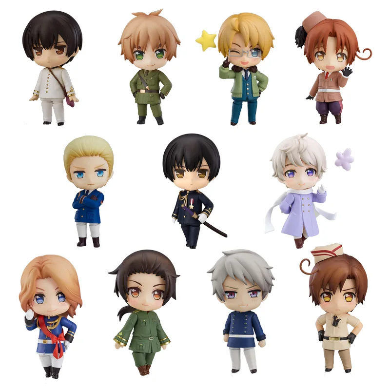 GSC 753 881 1088 Альфред Ф. Джонс 1219 1231 Ludwig 1283 1489 1638 1756 1994 Пруссия 1956 Lovino Vargas ПВХ Экшн-модель игрушки