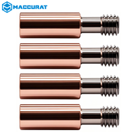 All-Metal NF CR10-TCrazy Heat Break Titanium Copper Throat 27mm For CR10 CR-10S Hotend Ender 3 Ender 5 3D Printer