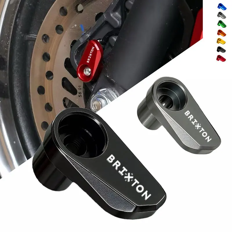 Protector de Sensor ABS para Rueda Delantera de Aluminio para Brixton Cromwell 125 1200 Crossfire Storr 500 Sunray Felsberg 125 250 SK 8