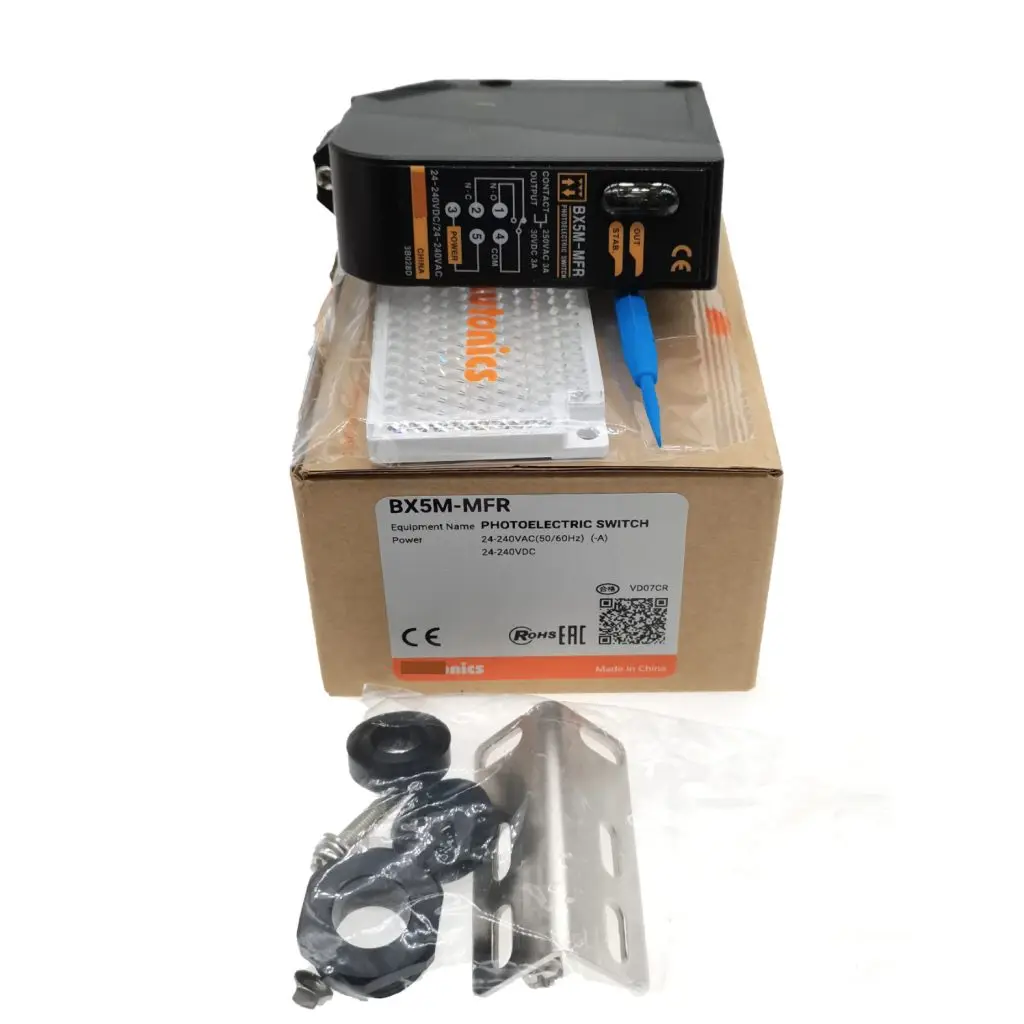 

BX5M-MFR Universal AC/DC Photoelectric Sensors