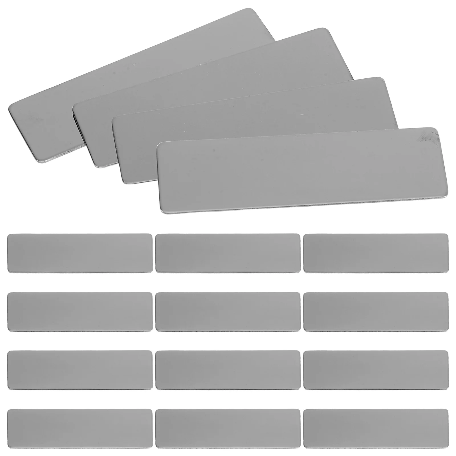 

Chest Badge Material Thick Transparent PVC Clear Sheet Badge Card Holder Supplies for Work Identification