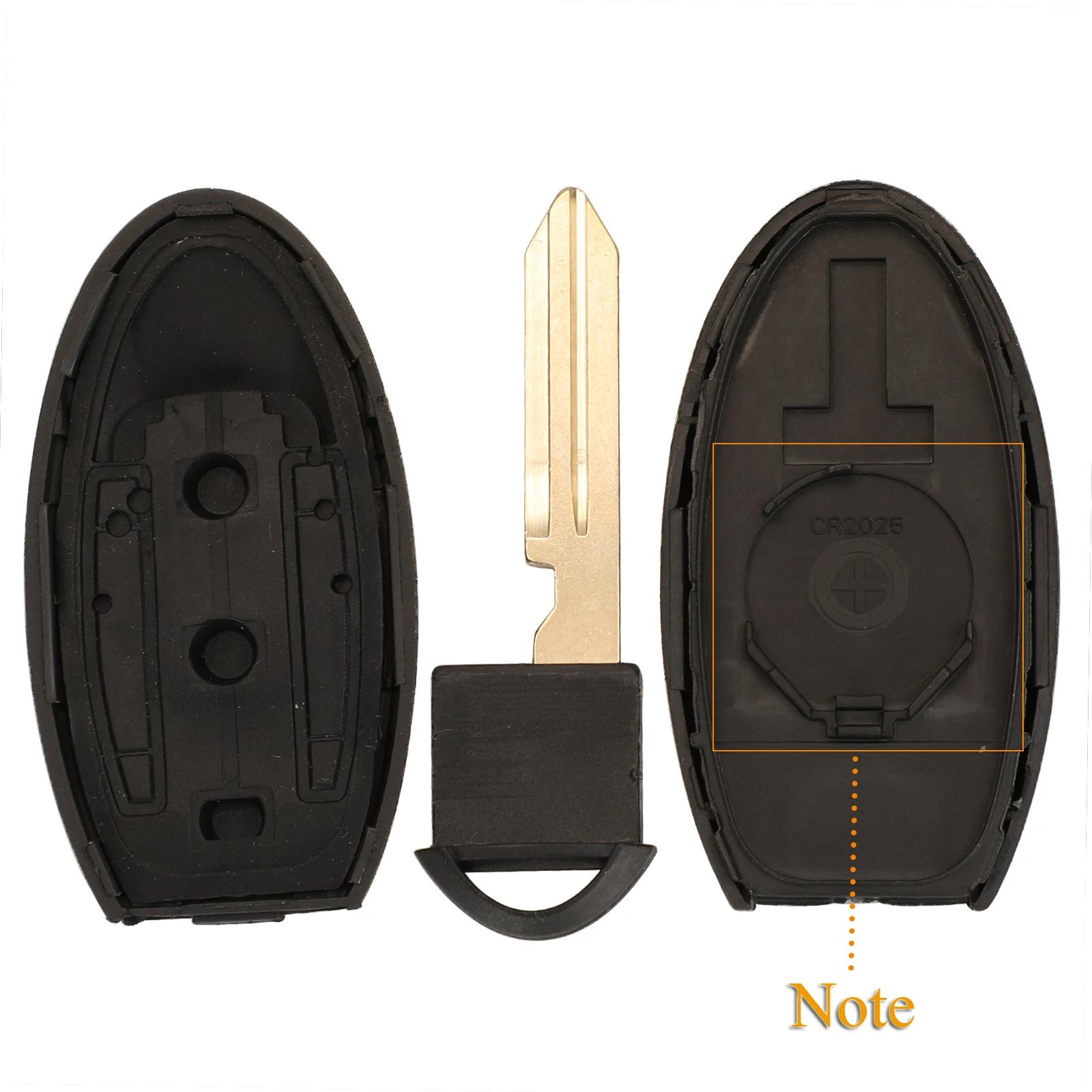 jingyuqin 3/4 Buttons Remote Key Shell Cover Case For Infiniti G25 G35 G37 Q60 FX35 FX37 QX70 FX50 Smart Key