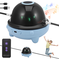 Music Jump Rope Machine Smart Automatic Electric Rope Skipping Machine With Bluetooth Speaker&LED Display Counter
