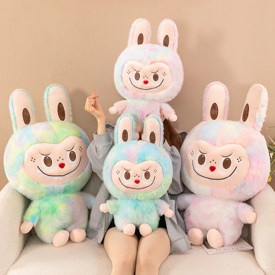 

30CM Cute Rabbit Labu Plush Toy Cute Bubble Mart Doll Stuffed Cloth Doll Children's Pillow Birthday Gift