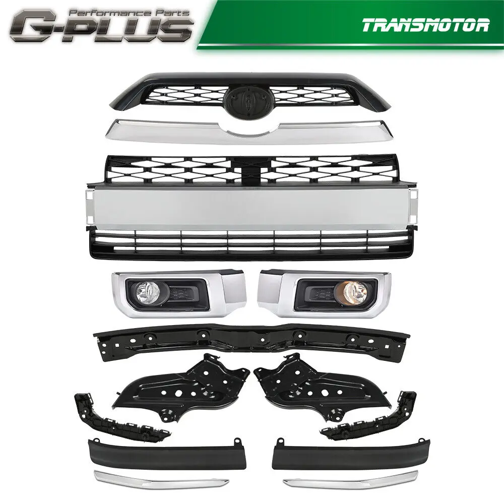 Toyota 4Runner Limited Front Bumper Fit For 2014-2019 Grille Assembly Body Kits