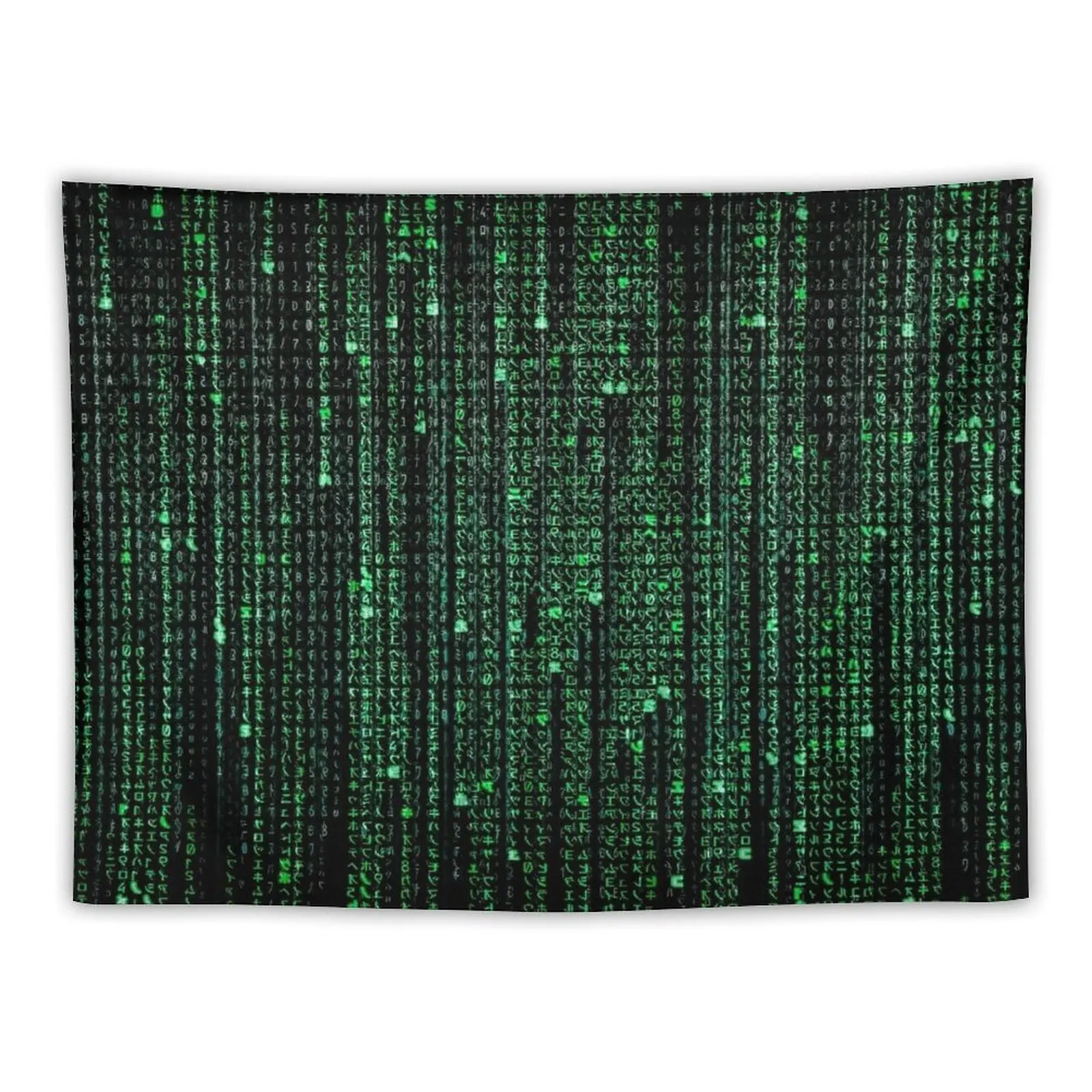 

HD Matrix Digital Rain Tapestry Bedroom Deco Room Decor Aesthetic Home Decoration Accessories Decoration Wall Tapestry