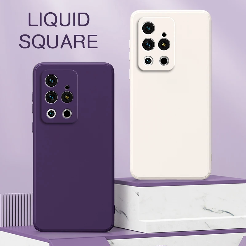 Square Liquid Silicone Case for Meizu 16 Plus 17 18 Pro 18S 18X 17Pro 18Pro Soft Silicone Back Cover Ultra Violet Waterproof Bag