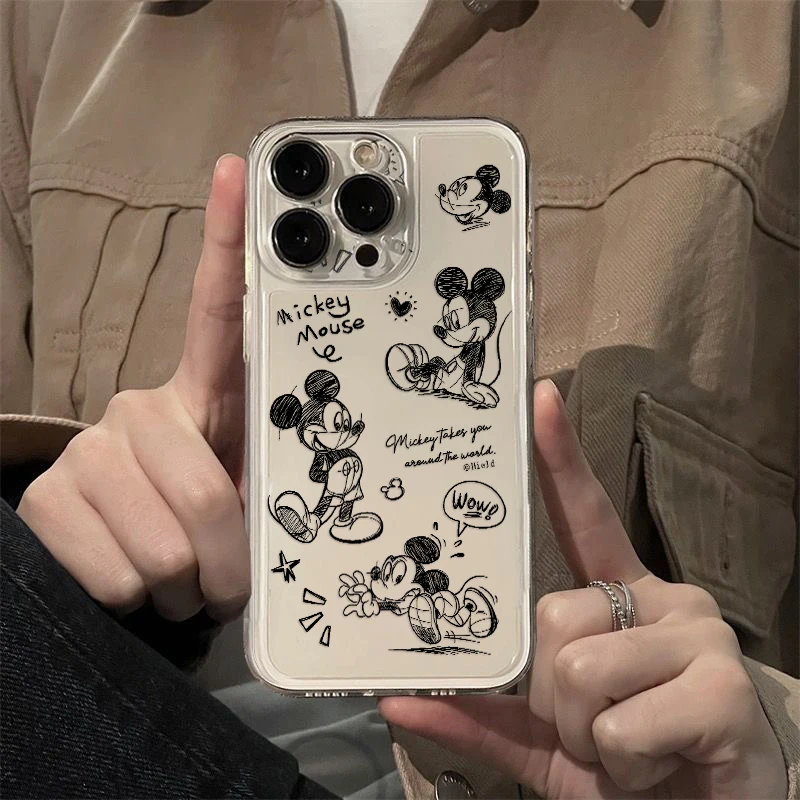 Cartoon Mickeys Minnies Mouse Etui na telefon do OPPO Realme C67 C65 C63 C55 C53 C35 C30 C11 12 10 9 8 7 6 5 3 Pro Plus 4G 5G Cover