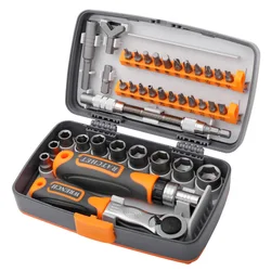 Multi Ferramentas Chave De Fenda Set, Ratchet Socket Wrench, Combinação Caixa De Ferramentas, Bits De Parafuso De Precisão, Conjunto De Ferramentas De Mão, Hardware