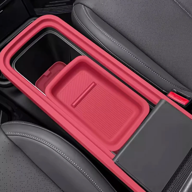 

For LYNK CO Z20 2025 2026 Silicone Protective Cover for Central Control Gear Shift Panel Car Interior Accessories