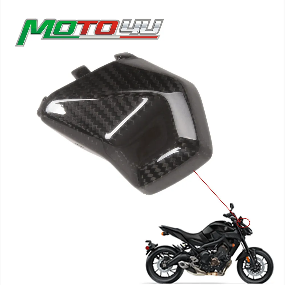 

For YAMAHA MT09 2017 2018 2019 2020 Carbon Fiber Rear Tacho Cover Tachometer Rear Decorative Cover Front Fairing Small Piece