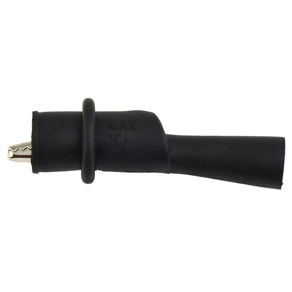 

Measuring Tools Clamp 2x Multimeter AC DC 10A 1000V For Multi-Meter Tester Red+Black Wire Tips Test Clip Brand New