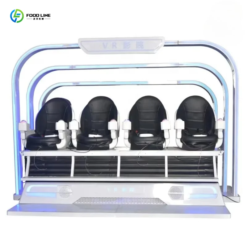 FL VR Cinema Simulator Educational Motion Platform Machine Stainless Steel for Science Museum Lab