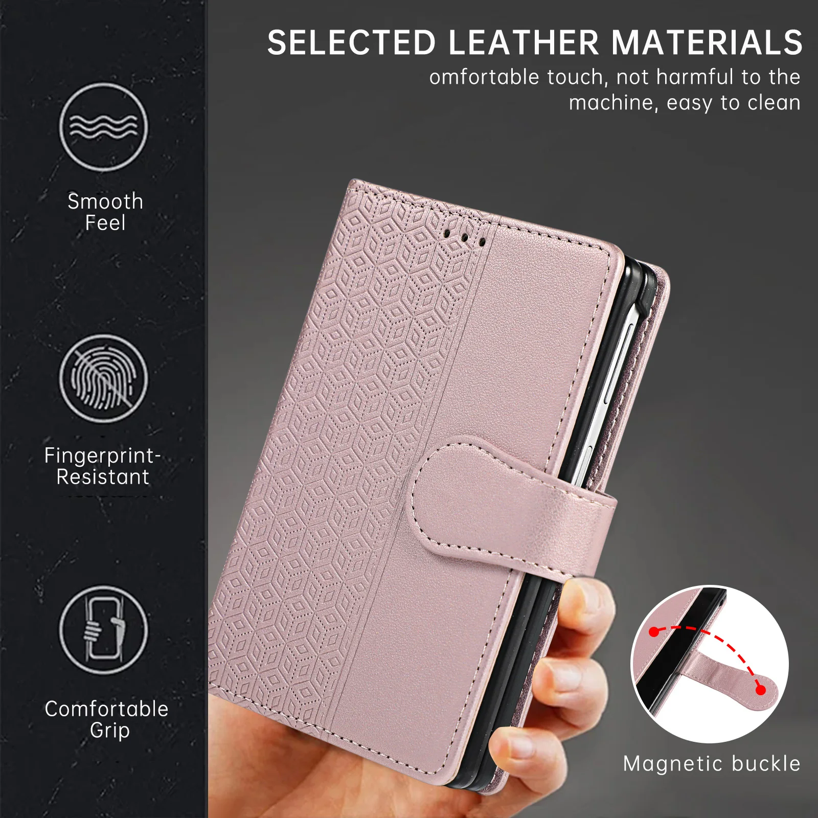 Casing Ponsel Kulit Model Domp - Briefcase Leather Slim ulasan dan harga
