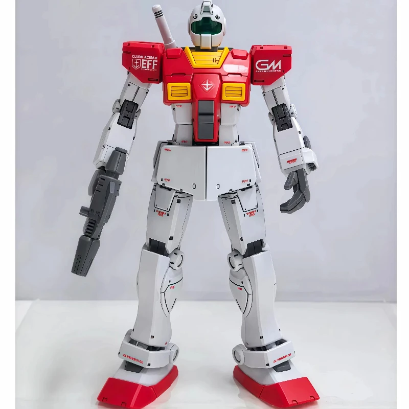 

New In Stock Assembled Model Jiji Model 1/144 Hg Gk Rgm-79 Gm Gto Model Kits Anime Actions Figure Robot Plastic Model Gifts Toys