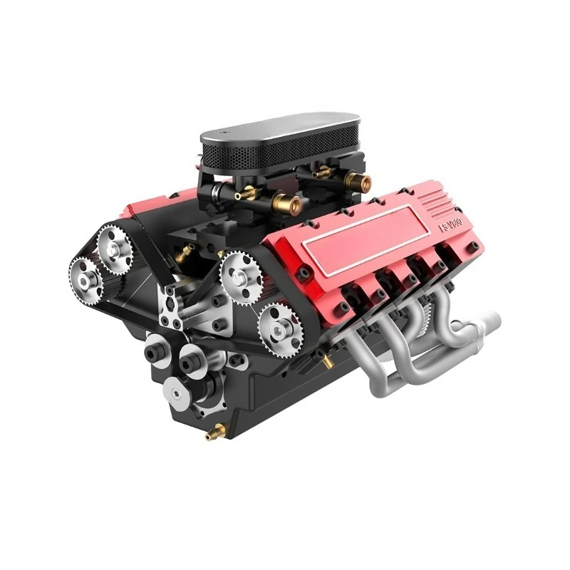 Fuel Four-Stroke Engine DIY Assembly Kit Model RC Engine Trendy Toy