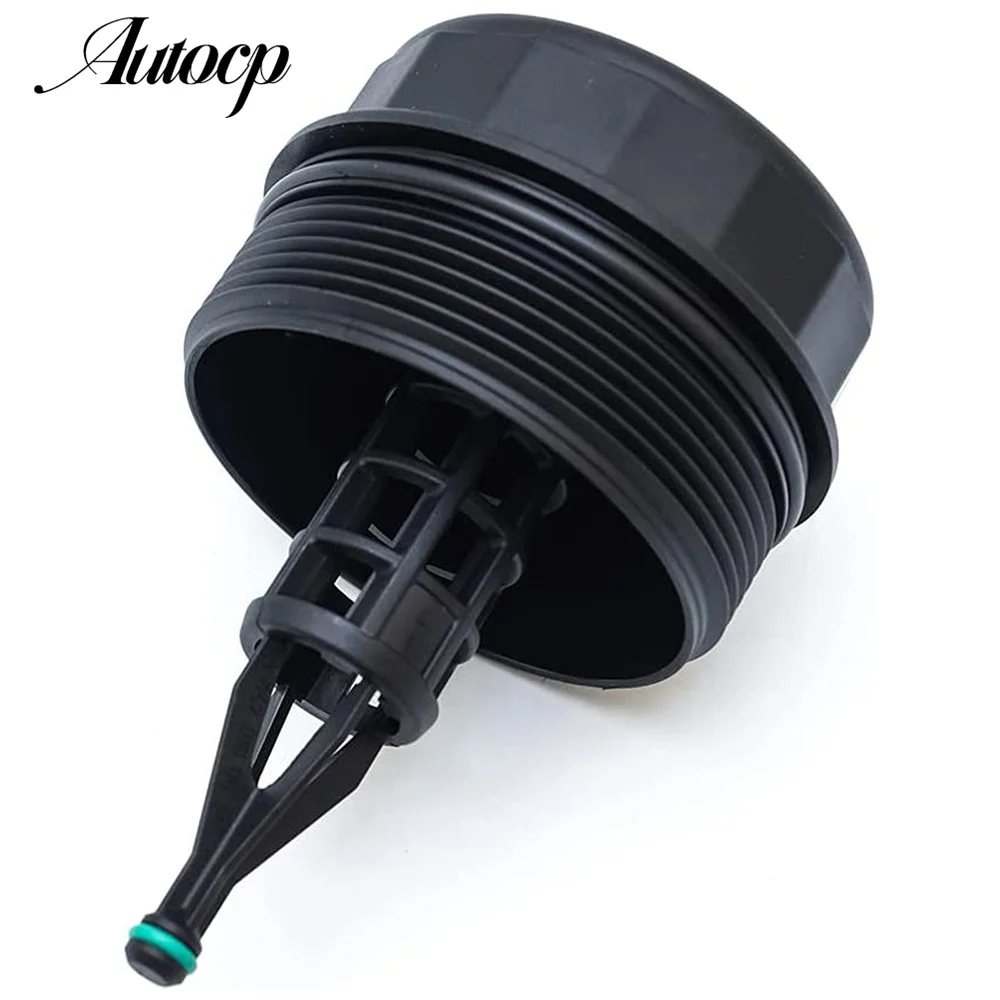 

A6421800038 Car Oil Filter Housing Cap Cover Assembly Replacement For Mercedes Benz R350 ML350 R320 GL350 Black