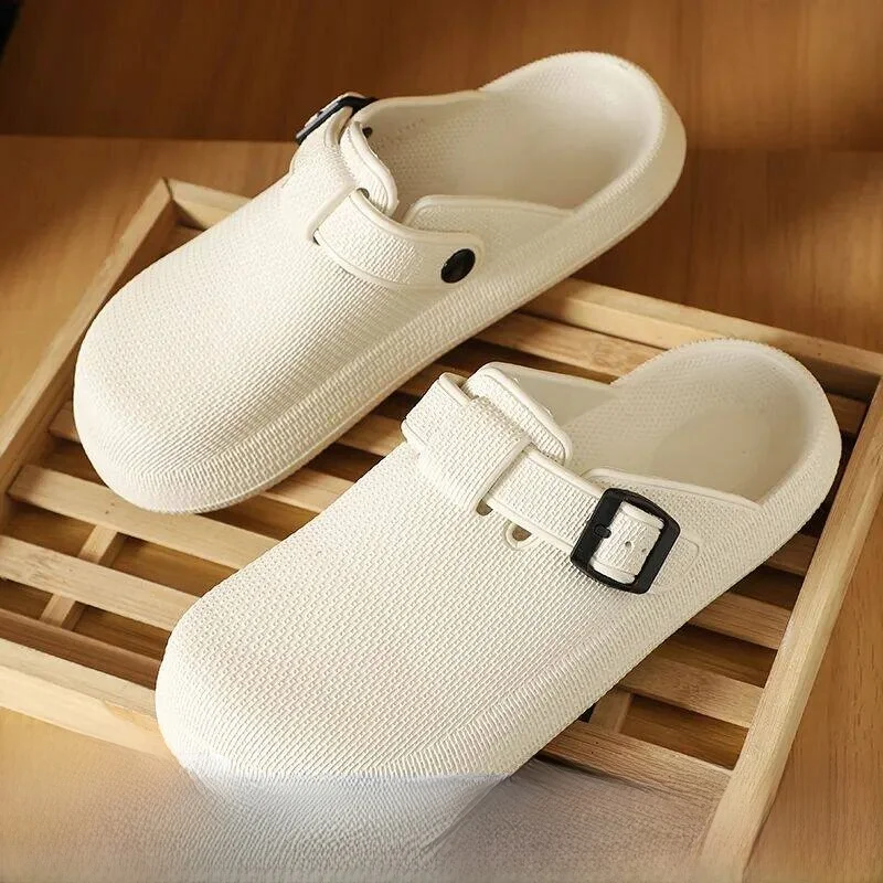 

Unisex Summer Slip-On Half Slippers Breathable Lazy Fashionable Boat Shoes Multiple Pairs for Men And Women Casual Comfortable