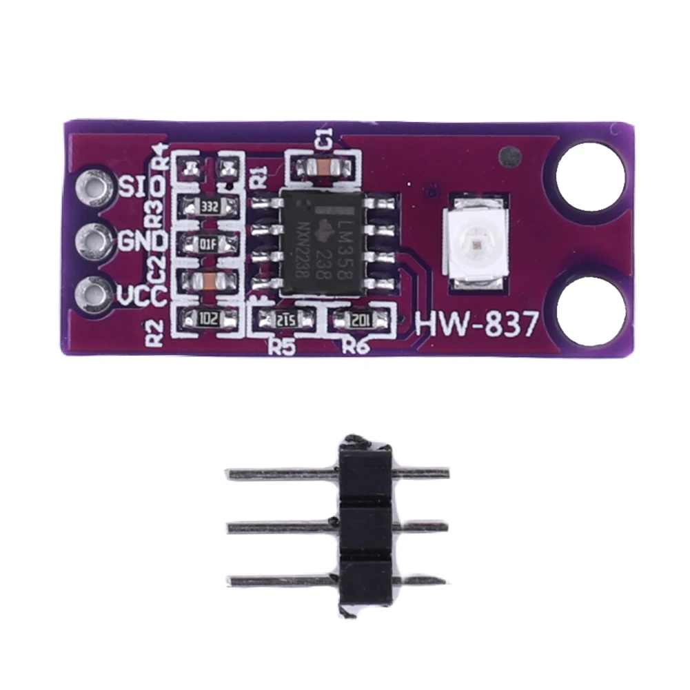 GUVA-S12SD Light Solar Ultraviolet Sensor Module 2.5V-5V Light Sensor Electronic PCB Board High Sensitivity for Arduino DIY Kit