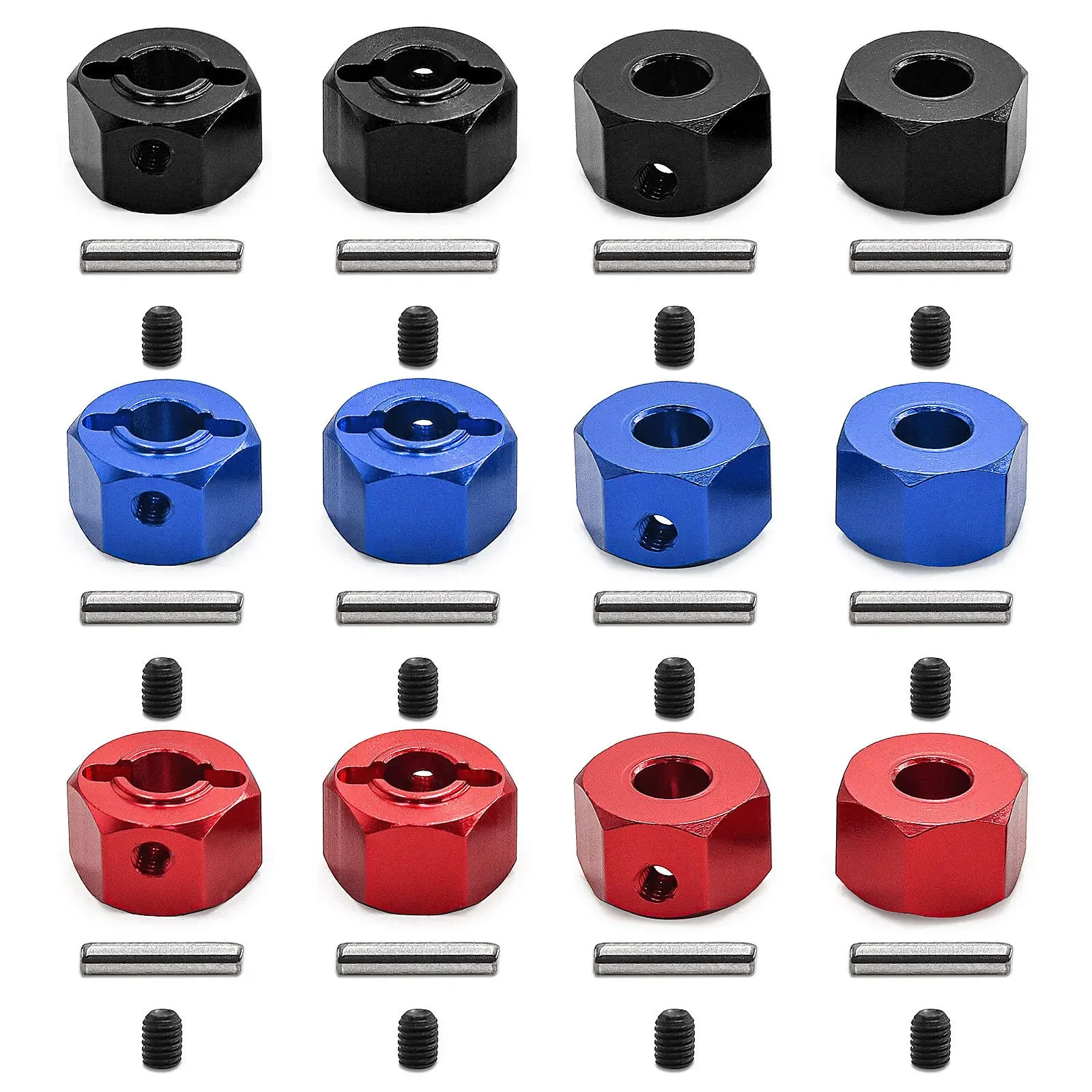 12mm Metal Wheel Hex Hub Adapter for TRAXXAS Mini Maxx Upgrade Parts RC Model Crawler Car Truck