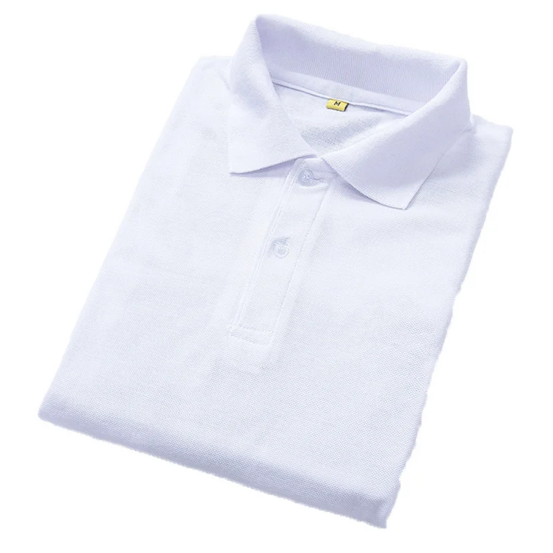

2025poloMen's Short Sleeve Summer Shirt with Collar Paul Embroidery Solid Color Collared Top Turn-down Collar Men's Casual Versa