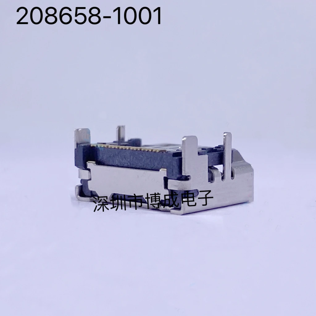 5Pcs MOLEX HDMI V2.1 Receptacle 19P SMD Connector New Original 2086581001 208658-1001 for Electronic Components Market