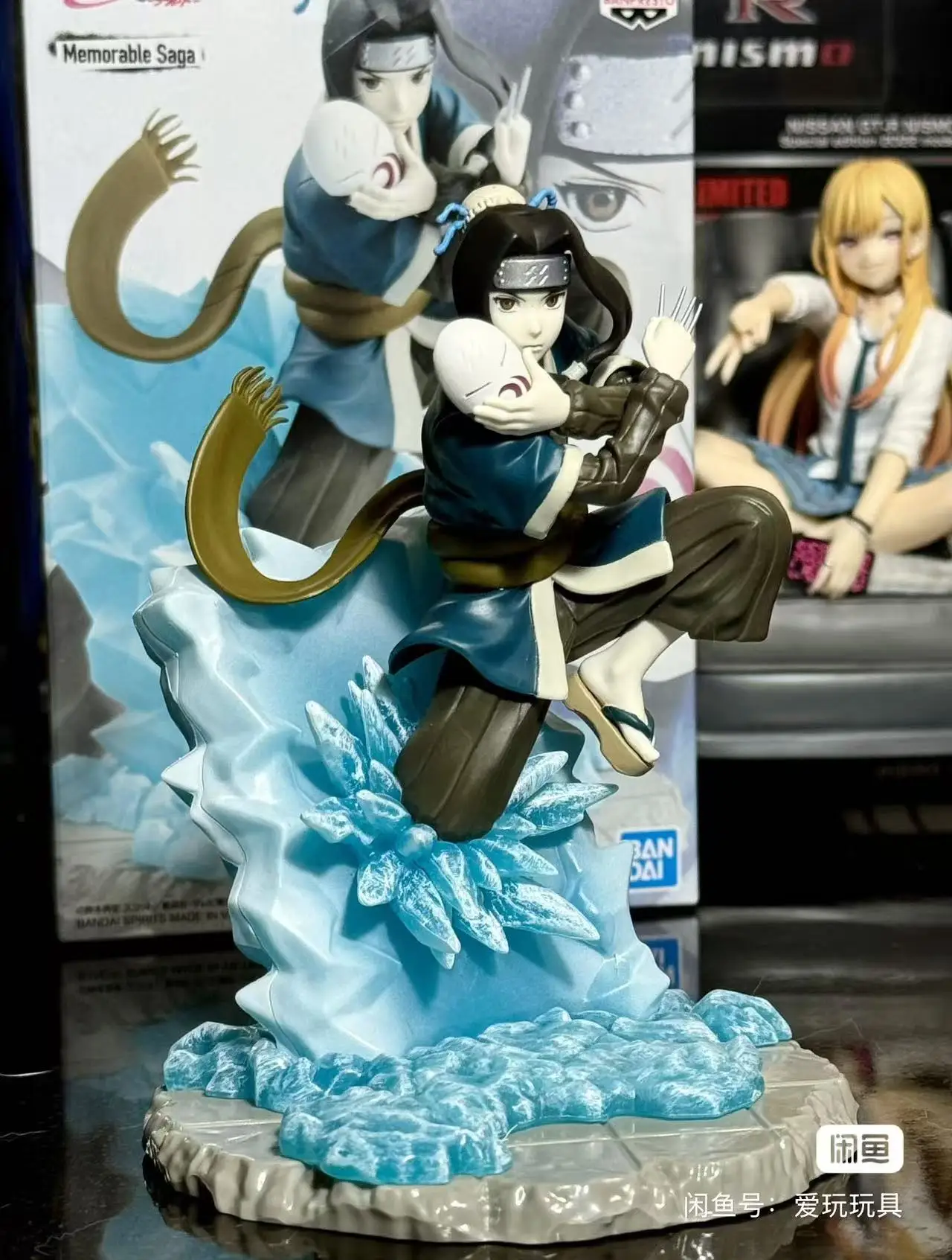 Auf Lager Bandai Banpresto Original Naruto Memorable Saga Haku Modell Puppe Marke Neue Boxed Action Figur Ornamente Figur