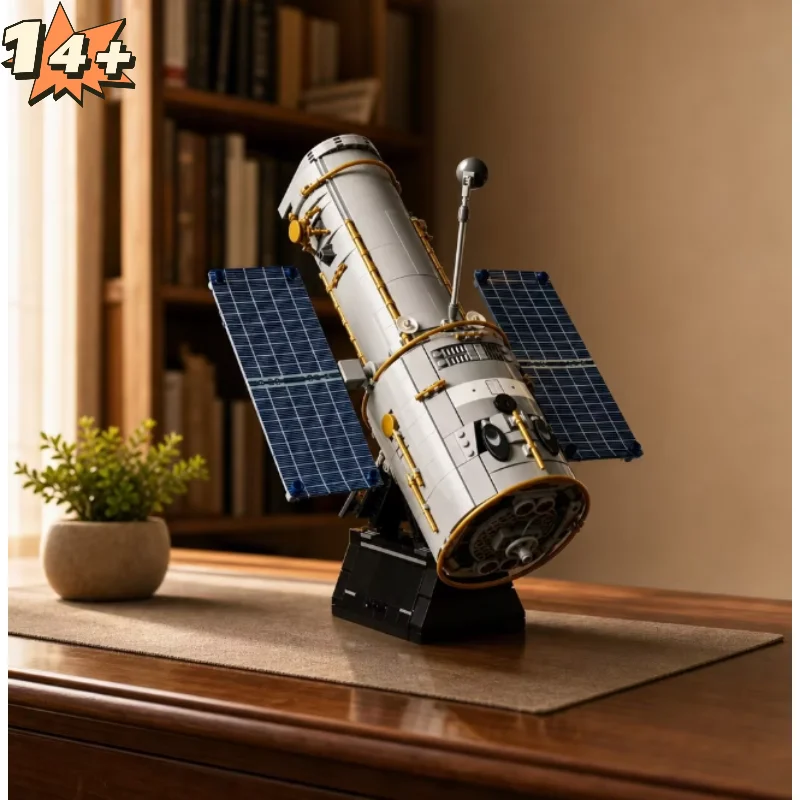 2026-new-1252pcs-observatory-space-exploration-satellite-orbital-space-telescope-building-blocks-3d-model-display-ornament-gift
