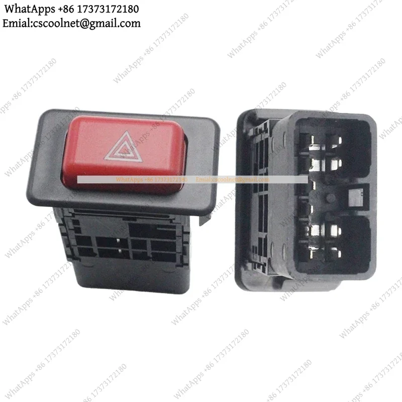 YX2 for Pajero V31 V32 V33 V43 V45 Emergency Light Switch — Cheetah Black King Kong Dual Flash Button