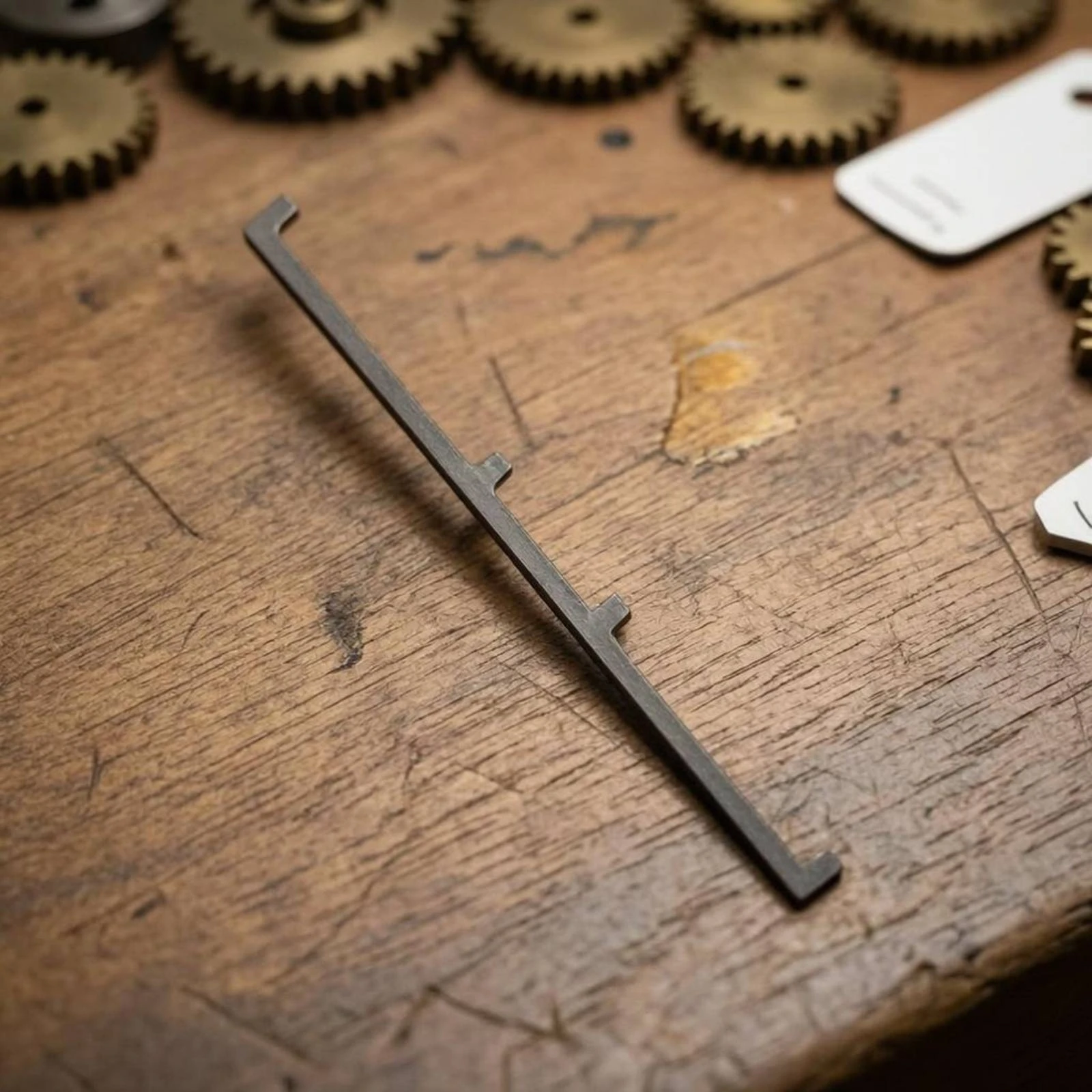 Clock Ratchet Spring Bent Ends Mechanical Clock Spring Timepiece Component Metal