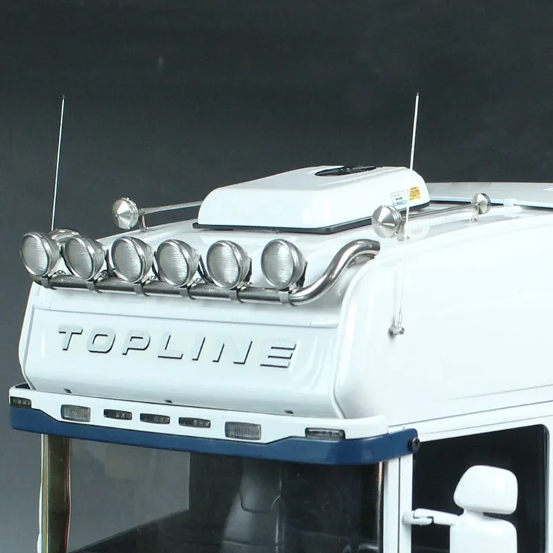 1:14 스케일 플라스틱 옥상 주차장 에어컨 모델 타미야 RC 트럭 SCANIA 770S R620 VOLVO BENZ Arocs MAN TGX 차량용