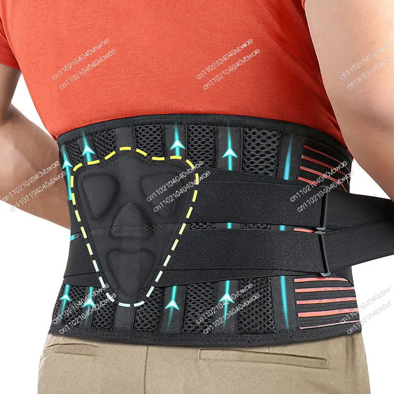 

Suitable for pressurized waist belt fitness breathable sports strength waist support